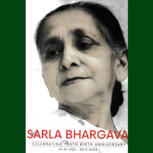 Sarla Bhargava 100th Birth Anniversary Booklet | Green Legacy – AIKGA