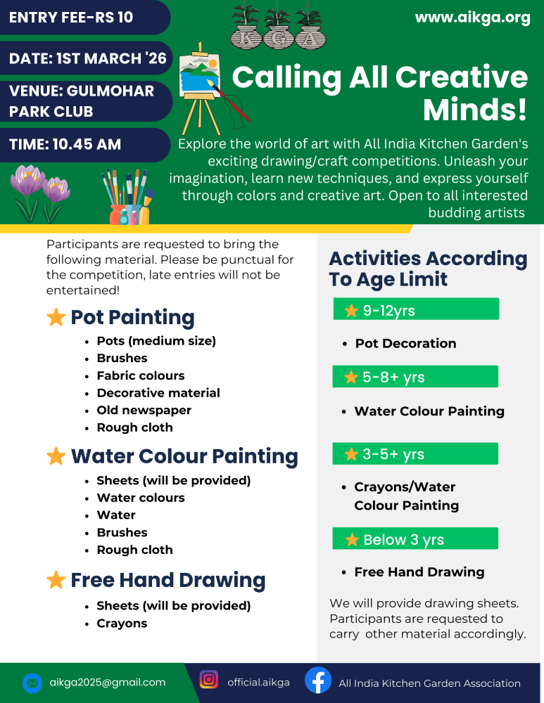 Calling All Creative Minds!